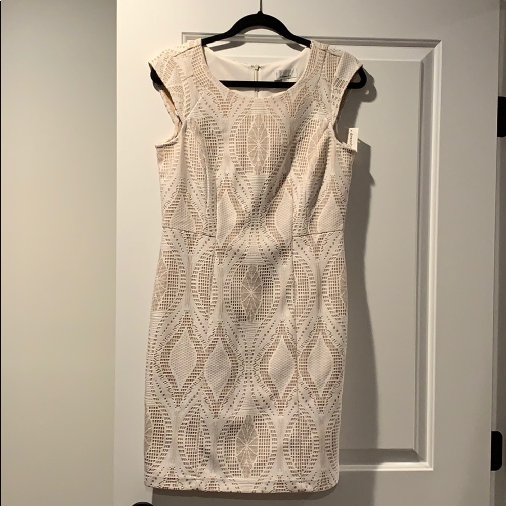 White lace dress
